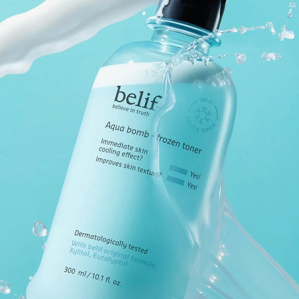Belif Aqua Bomb - Frozen Toner - The Face Shop
