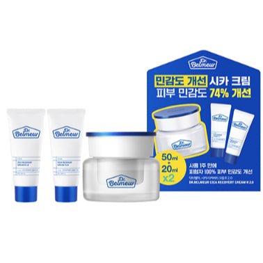 Dr. Belmeur Cica Recovery Cream R2.0 Set - The Face Shop