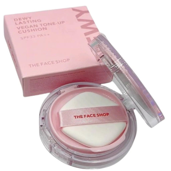 FMGT Dewy Lasting Vegan Tone - up Cushion (SPF33 PA ++) - The Face Shop