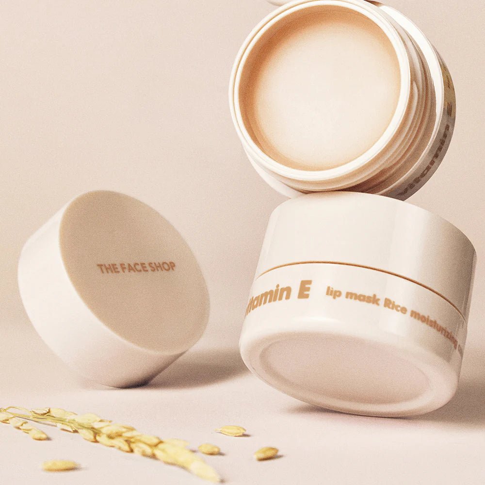 Lip mask Rice Vitamin E - The Face Shop