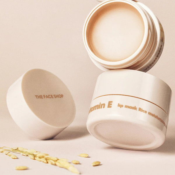 Lip mask Rice Vitamin E - The Face Shop