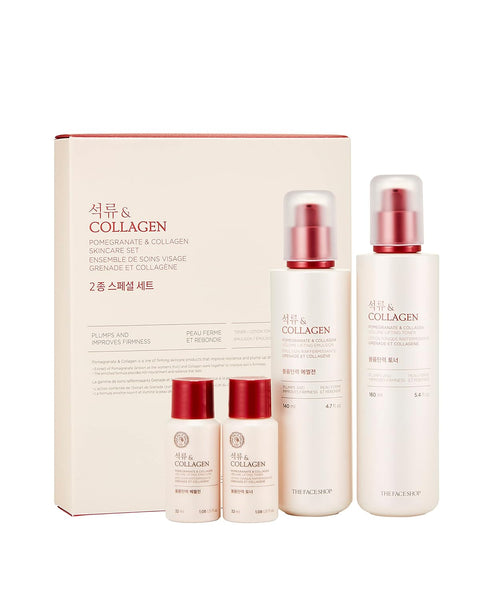 Pomegranate & Collagen Skincare Set - The Face Shop