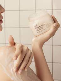 The Face Shop Deep Moisture Creamy Sugar Body Scrub - The Face Shop