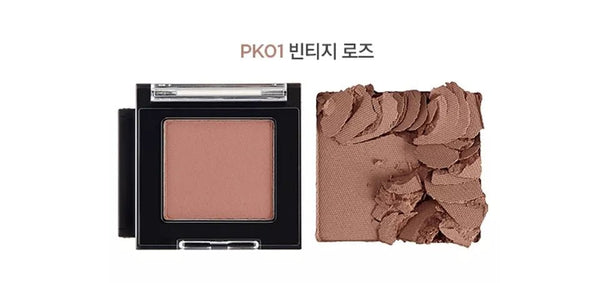 The Face shop mono cube eyeshadow ( MATTE ) PK01 VINTAGE ROSE - The Face Shop