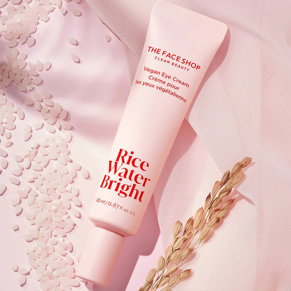 THE FACE SHOP RICE WATER BRIGHT Vegan Eye Cream - The Face Shop