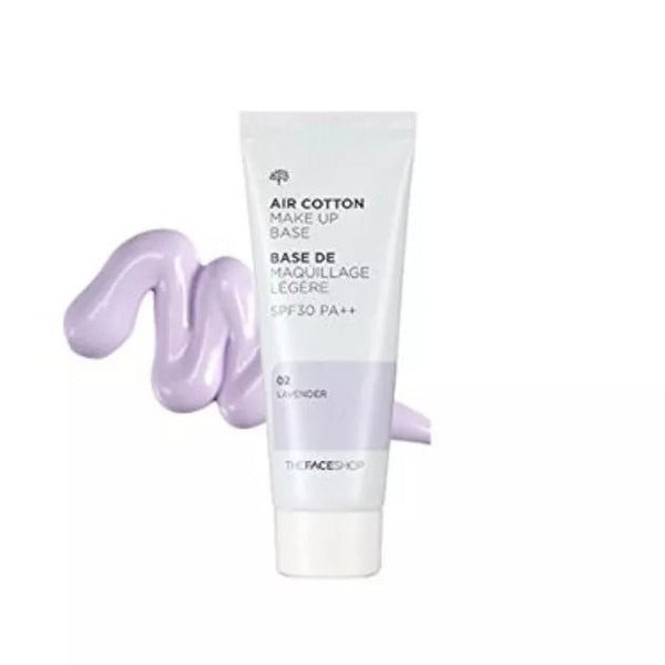 The Fase Shop Air Cotton Makeup Base(SPF30 PA++) - The Face Shop