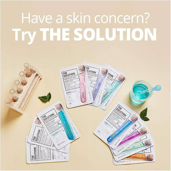 The Solution Face Mask Offer ( Buy 3 Get 3 Free ) - The Face Shop