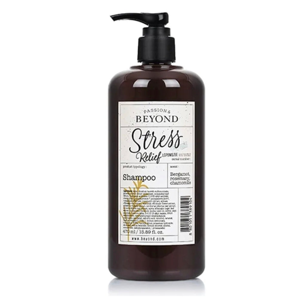 BEYOND Stress Relief Hair Shampoo herbal scent Korean hair loss care Hair - The Face Shop