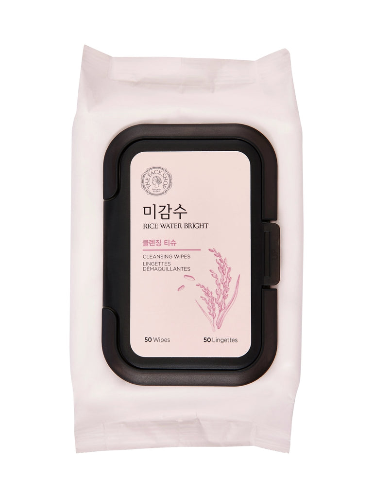 Bright rice water makeup removal wipes - The Face Shop - The Face Shop