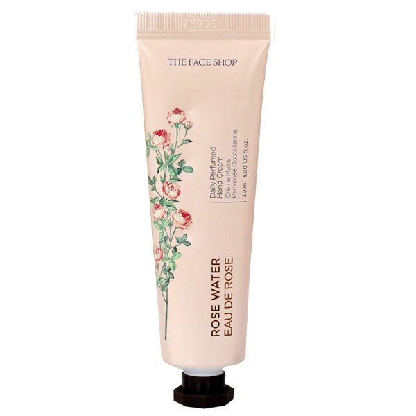 DAILY PERFUMED HAND CREAM ROSE WATER - The Face Shop