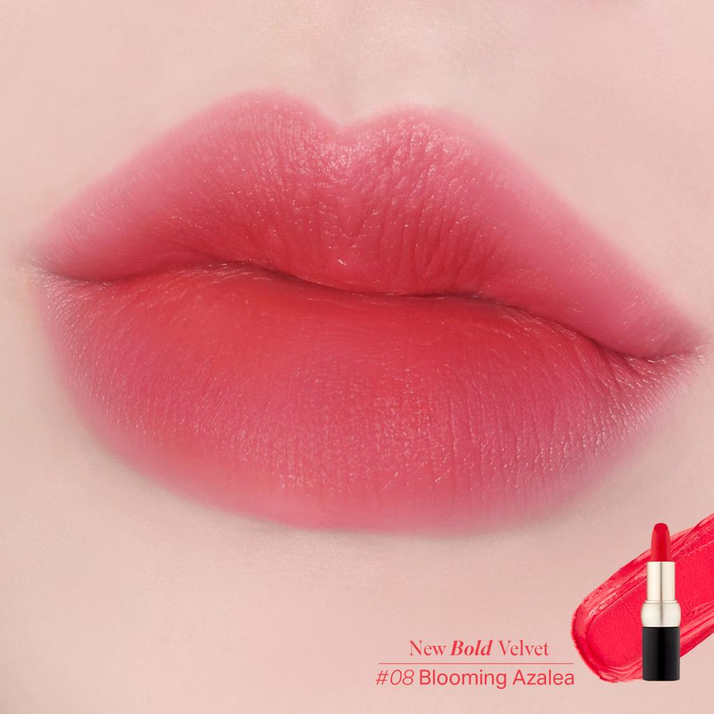 Fmgt New Bold Velvet Lipstick muted rose 03 - The Face Shop