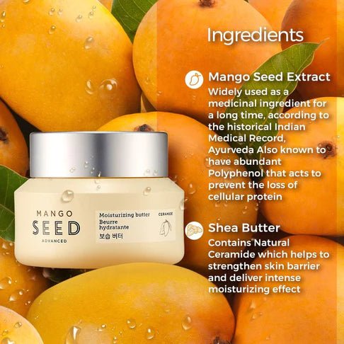 Mango Seed Moisturizing Butter - The Face Shop