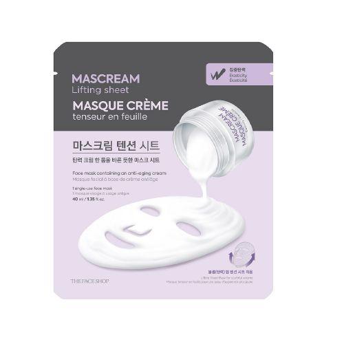 MASCREAM LIFTING SHEET ELASTICITY - The Face Shop