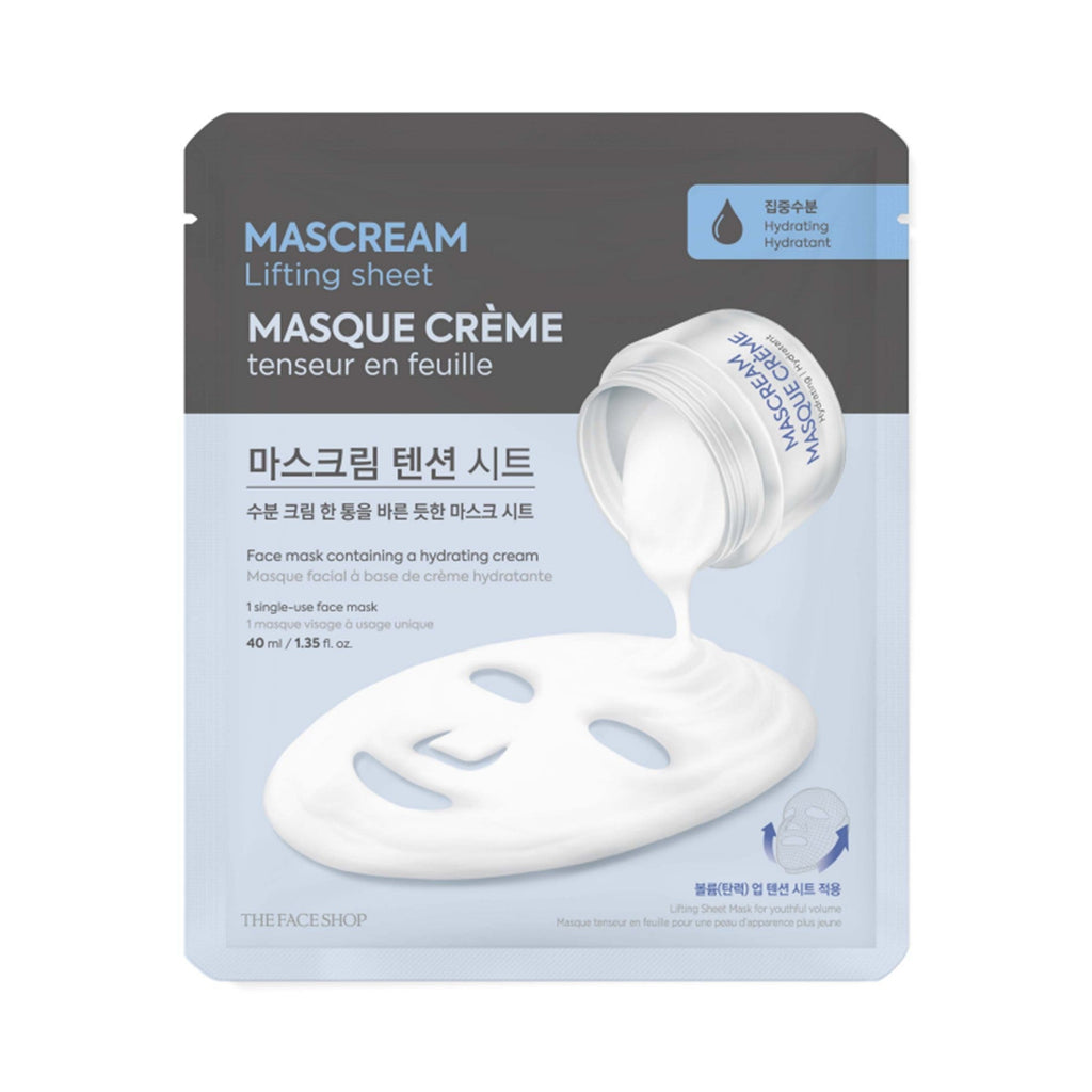 MASCREAM MASK 02 Hydrating - The Face Shop