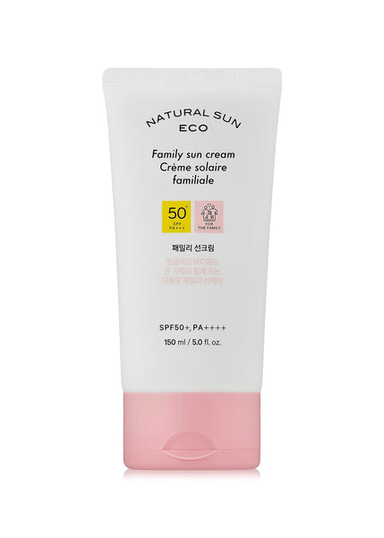 Natural Sun Eco Family Sun Cream SPF50 - 150ml - The Face Shop