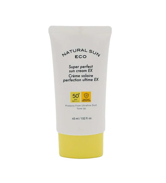 NATURAL SUN ECO SUPER PERFECT SUN CREAM EX SPF50+PA++++ - The Face Shop