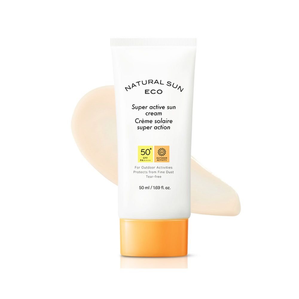 NATURAL SUN SUPER ACTIVE CREAM - The Face Shop