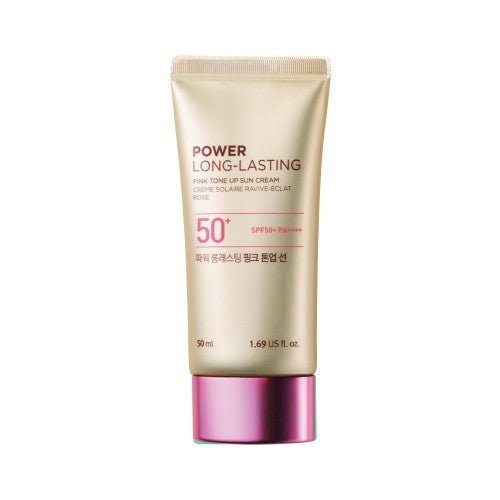 POWER LONG LASTING TONE UP SUN (PINK) - The Face Shop