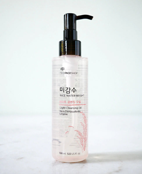 RICE WATER BRIGHT RICH CLEANSING OIL 150ml (GZ) - The Face Shop