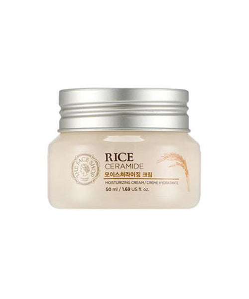 RICE&CERAMIDE MOISTURIZING CREAM - The Face Shop