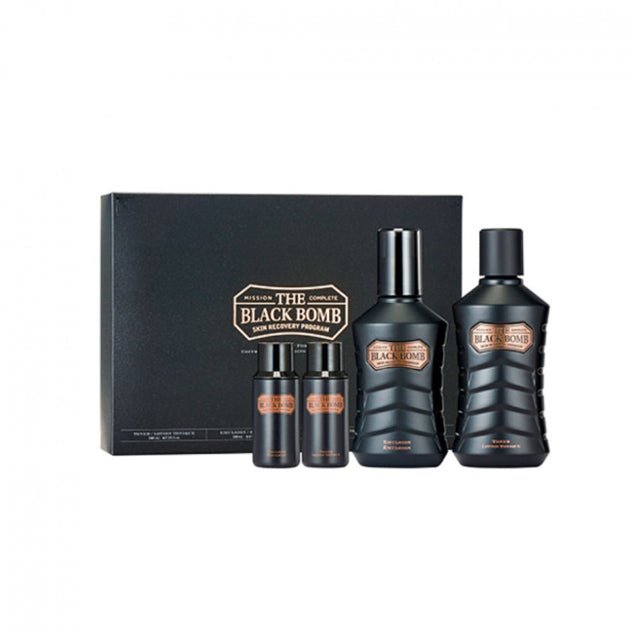 The Black Bomb Men's Hydration Set. - The Face Shop