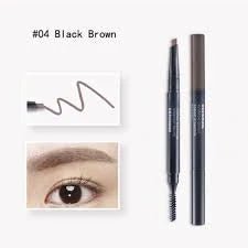 THE FACE SHOP DESIGNING EYEBROW PENCIL e 04 BLACK BROWN - The Face Shop