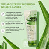 The Face Shop Jeju Aloe Fresh Soothing Foam Cleanser - The Face Shop