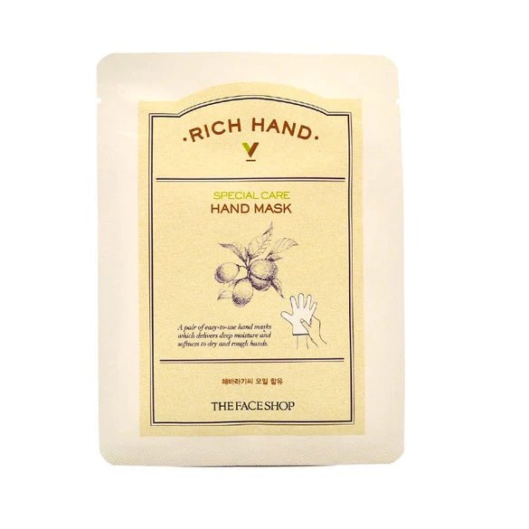 THE FACE SHOP Rich Hand Mask at Special Care - The Face Shop