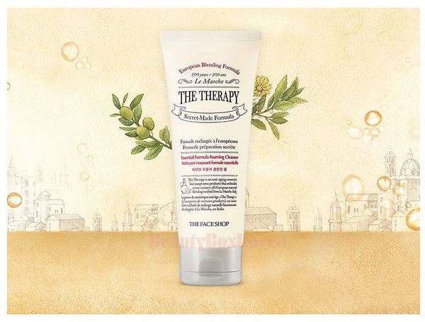 The Therapy Essential Cleansing Foam - The Face Shop - The Face Shop