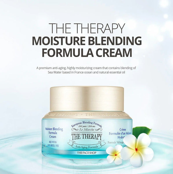 THE THERAPY MOISTURE BLENDING FORMULA CREAM - The Face Shop