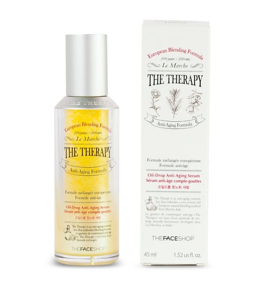 THE THERAPY OIL-DROP ANTI-AGING SERUM 2019 - The Face Shop