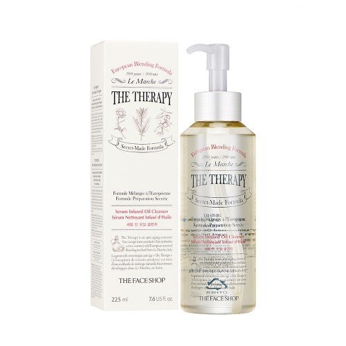 THE THERAPY SERUM INFUSED OIL CLEANSER - The Face Shop