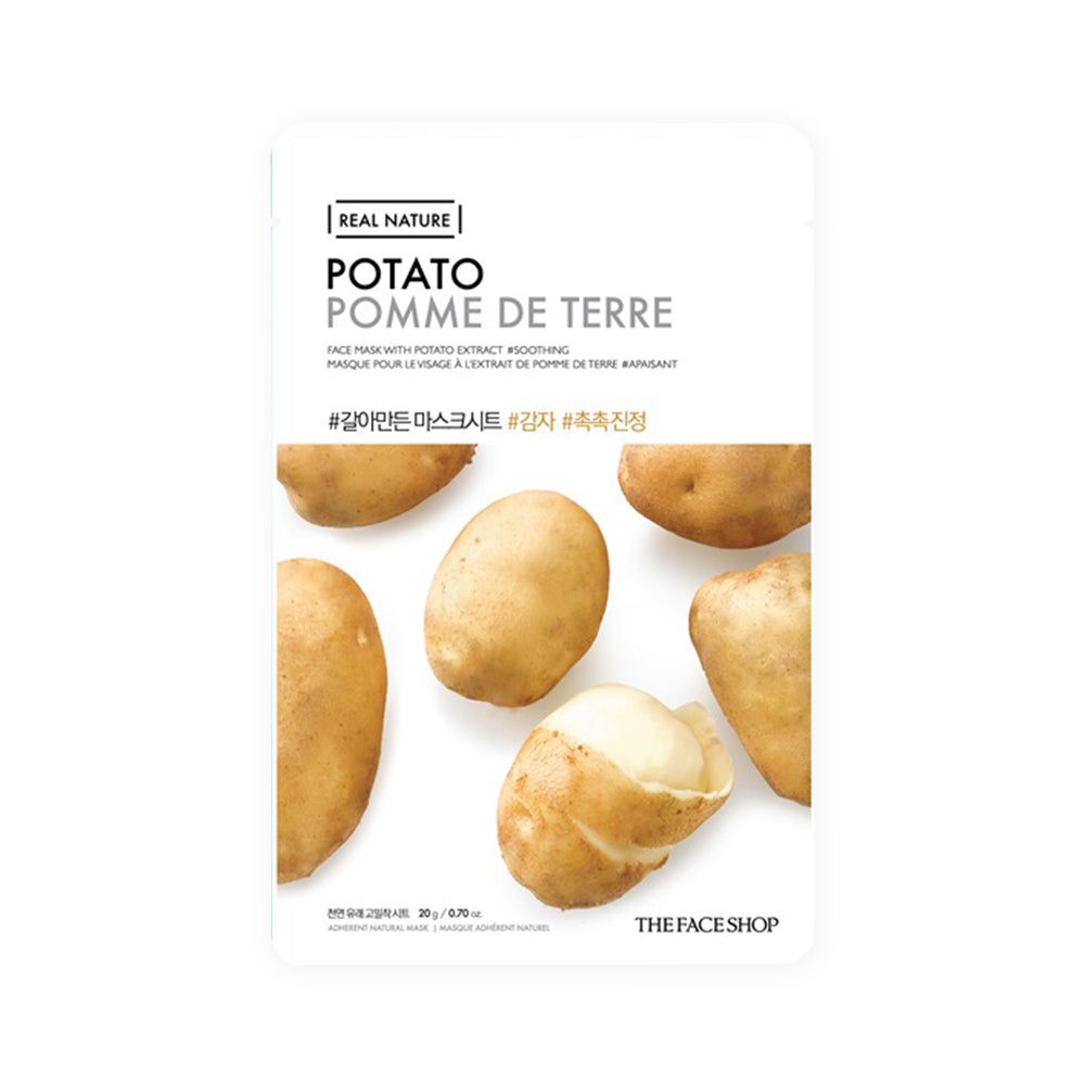 THEFACESHOP REAL NATURE POTATO FACE MASK - The Face Shop