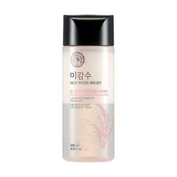 THEFACESHOP RICE WATER BRIGHT MAKEUP REMOVER FOR LIP&EYE (GZ) - The Face Shop