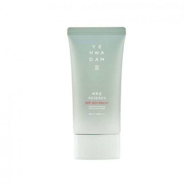 YEHWADAM ARTEMISIA SOOTHING TONE UP SUN CREAM SPF50+ PA+++ - The Face Shop